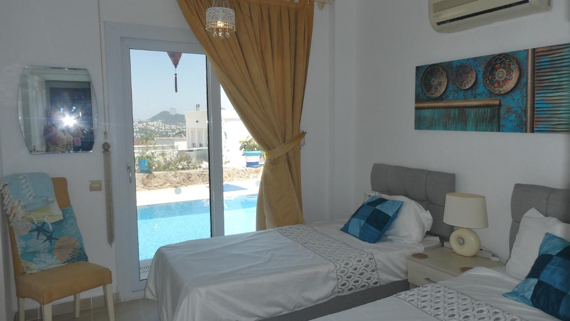 Villa Priene - Gumusluk Private Pool Extérieur photo